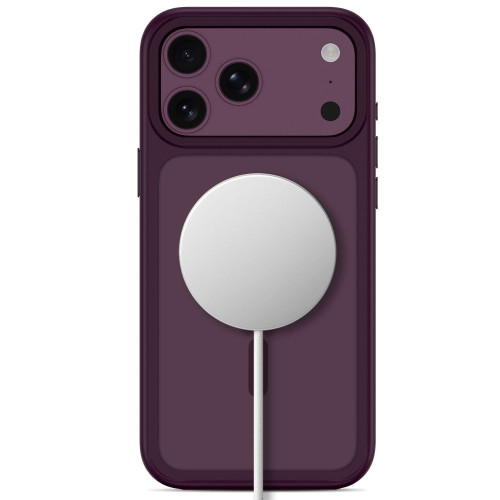 Tech-protect Magmat Magsafe Cc Iphone 17 Pro Max / 18 Pro Max Matte Burgundy, view 3