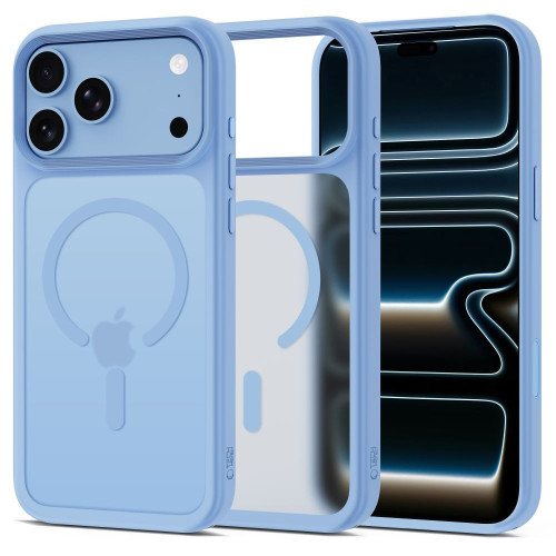 Tech-protect Magmat Magsafe Cc Iphone 17 Pro Max / 18 Pro Max Matte Light Blue