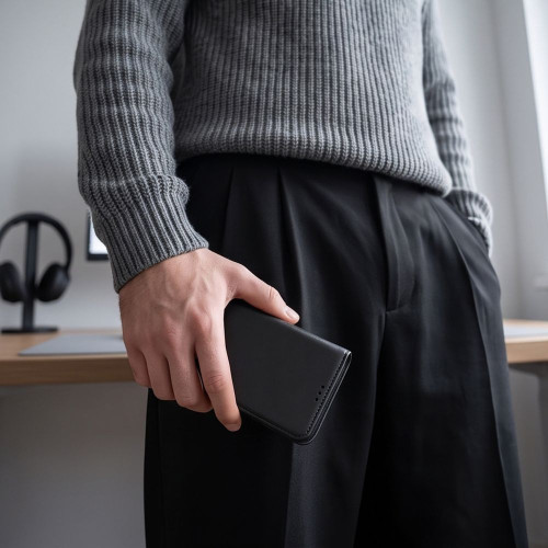 Tech-protect Wallet Xiaomi Redmi Note 17 Pro Max 5g Matte Black, view 6