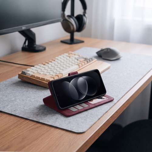 Tech-protect Wallet Xiaomi Redmi Note 17 Pro 5g Mulberry, view 7