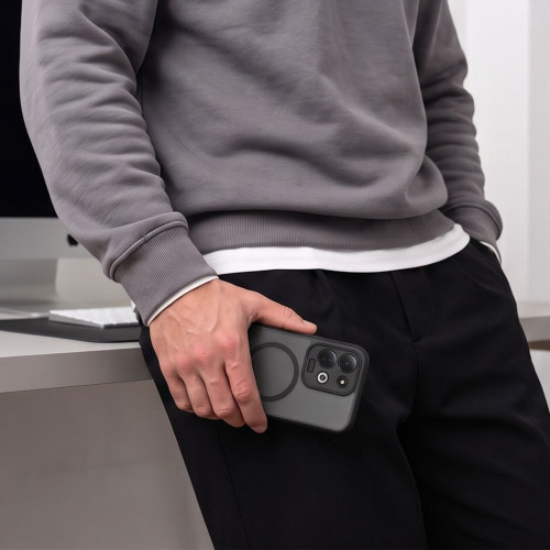 Tech-protect Magmat Magsafe Xiaomi Redmi 17 4g / 5g Matte Black, widok 8