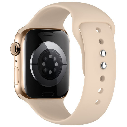Tech-protect Silicone Apple Watch 8 / 9 / 10 / 11 / 12 / Se / Ultra (44 / 45 / 46 / 49 Mm) Walnut, όψη 2