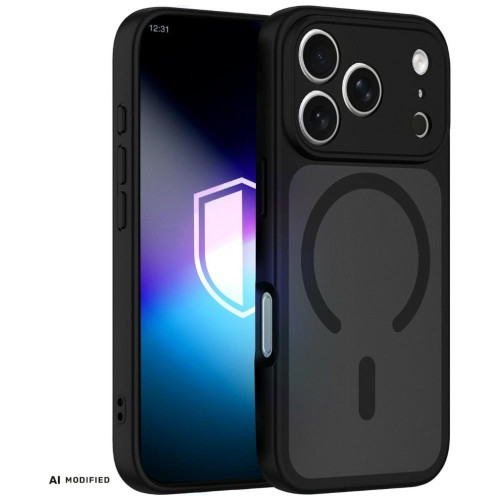 3mk Misty MagCase case for iPhone 18 Pro in black color