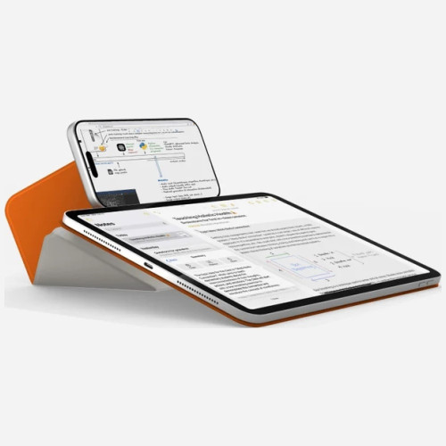 Etui Moft Dynamic folio do iPad Pro 13" M4 2024 / M5 2025 beach white, view 4