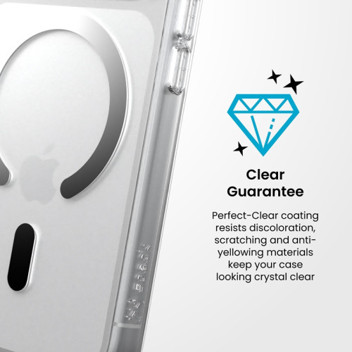 Speck Presidio Perfect Clear MagSafe - Etui iPhone 18 Pro / 17 Pro (Clear), view 2