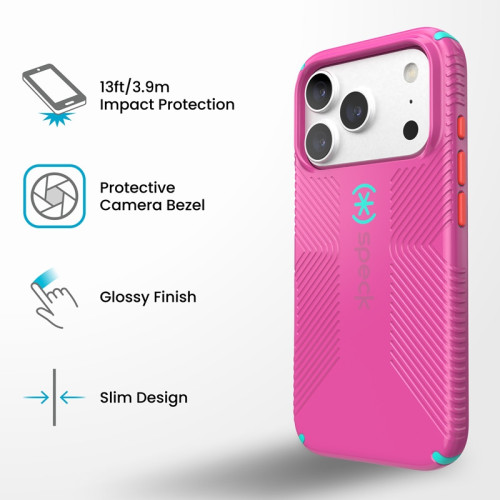 Speck Candyshell Icon MagSafe - Etui iPhone 18 Pro / 17 Pro (Bubblegum Pop), view 5