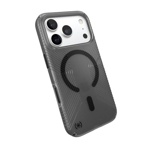 Speck Presidio Lux Grip MagSafe - Etui iPhone 18 Pro / 17 Pro (Obsidian)