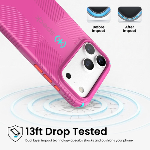 Speck Candyshell Icon MagSafe - Etui iPhone 18 Pro Max / 17 Pro Max (Bubblegum Pop), pohled 3