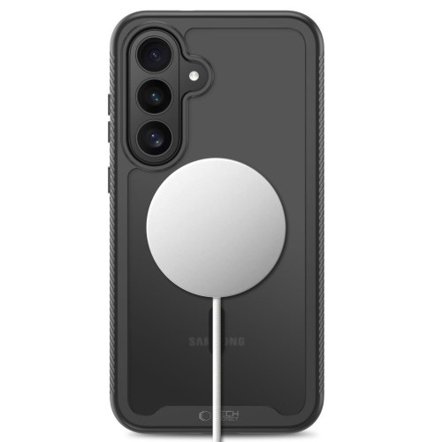 Tech-protect Defense Magsafe Galaxy S26 Fe Matte Black, widok 4