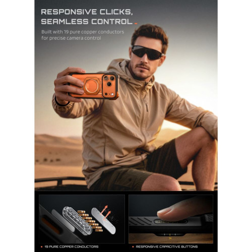 Supcase Ub Grip Mag Magsafe Iphone 17 Pro / 18 Pro Coral, view 7