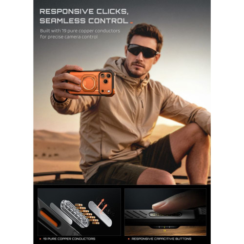 Supcase Ub Grip Mag Magsafe Iphone 17 Pro Max / 18 Pro Max Coral, view 8