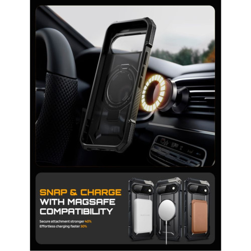 Supcase Ub Grip Mag Magsafe Google Pixel 11 Pro Xl Black, nézet 7