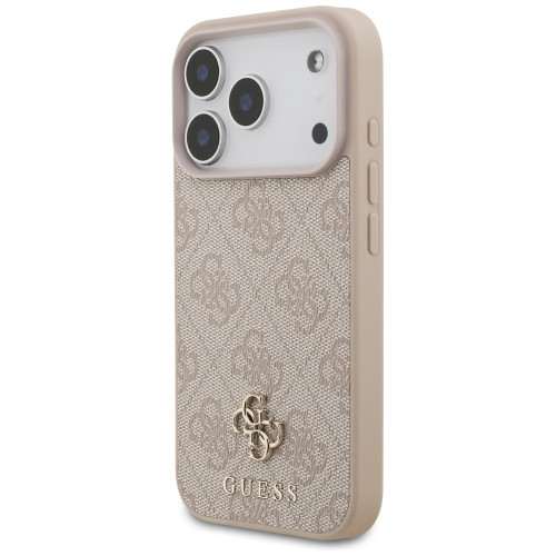 Etui Guess 4G Small Classic Logo MagSafedo iPhone 18 Pro / 17 Pro różowy, view 2