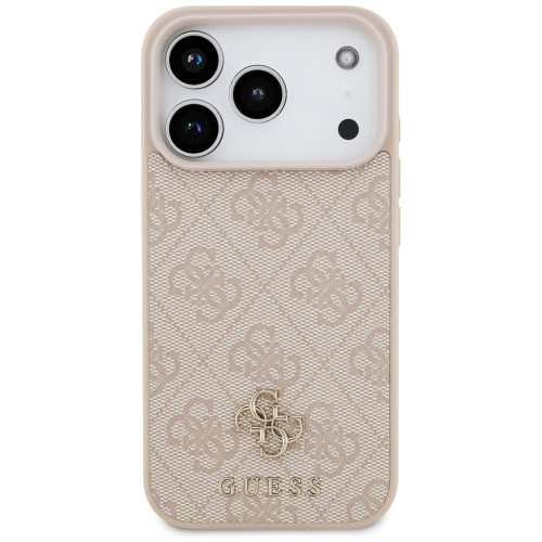 Etui Guess 4G Small Classic Logo MagSafedo iPhone 18 Pro / 17 Pro różowy, view 3