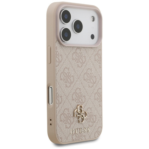 Etui Guess 4G Small Classic Logo MagSafedo iPhone 18 Pro / 17 Pro różowy, view 4