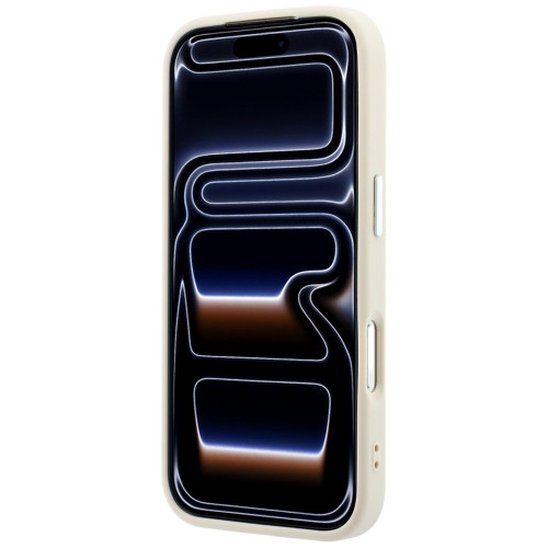 Etui Guess Grained Triangle Logo MagSafe do iPhone 18 Pro / 17 Pro beżowy, view 5