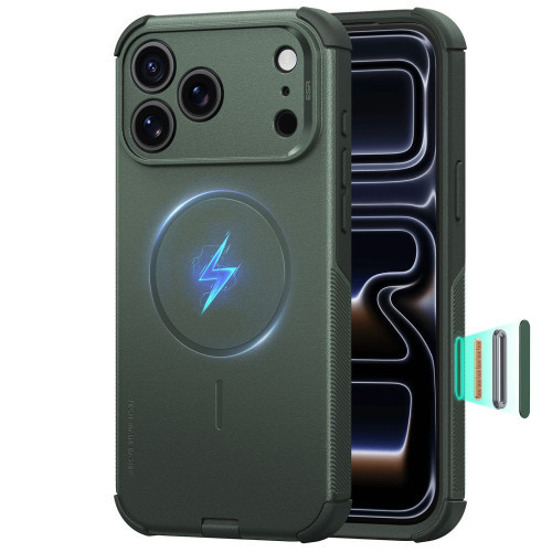 Esr Cyber Tough Magsafe Iphone 17 Pro / 18 Pro Green