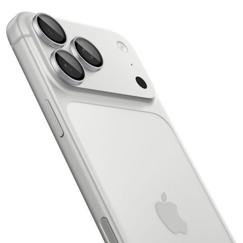 OsŁona Aparatu Spigen Optik Pro Glas.tr Ez Fit Camera Protector 2-pack Iphone 18 Pro / 18 Pro Max Silver, widok 3