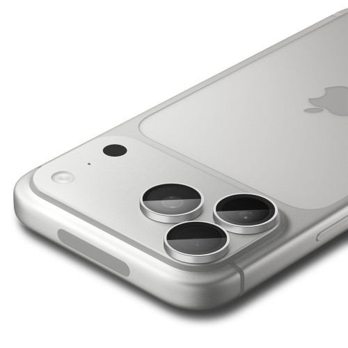 OsŁona Aparatu Spigen Optik Pro Glas.tr Ez Fit Camera Protector 2-pack Iphone 18 Pro / 18 Pro Max Silver, widok 4