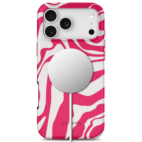 Tech-protect Lamano Magsafe Iphone 17 Pro / 18 Pro Flamingo Bloom, widok 4