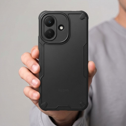 Tech-protect Rugged Shield Xiaomi Redmi Note 17 Pro 5g Matte Black, widok 5
