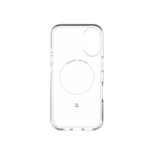 ZAGG Crystal Palace Snap - obudowa ochronna do iPhone 16 kompatybilna z MagSafe (clear), widok 2