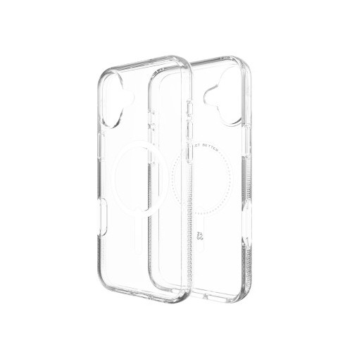 ZAGG Crystal Palace Snap - obudowa ochronna do iPhone 16 Plus kompatybilna z MagSafe (clear), widok 3