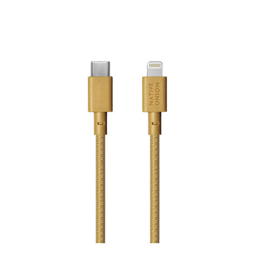 Native Union Belt Cable - kabel USB-C - lightning, 1,2 m (kraft), view 2