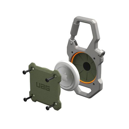 UAG Monarch - etui do AirTag (olive/silver), widok 3