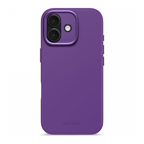 Decoded AntiMicrobial Silicone Backcover - silikonowa obudowa ochronna do iPhone 17 kompatybilna z MagSafe (future dusk)
