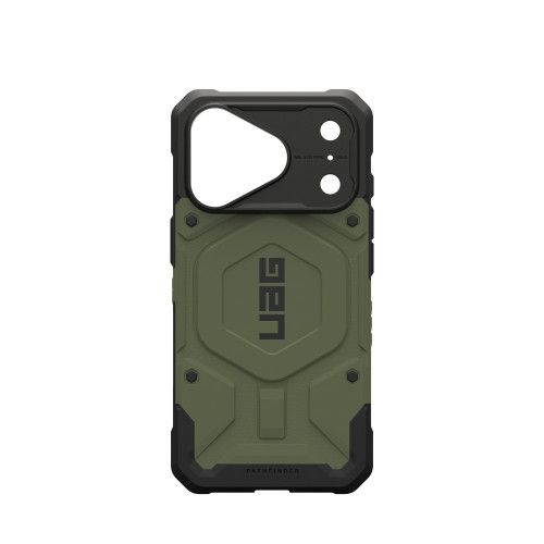 UAG Pathfinder MagSafe - etui do iPhone 18 Pro / 17 Pro kompatybilne z MagSafe (olive)