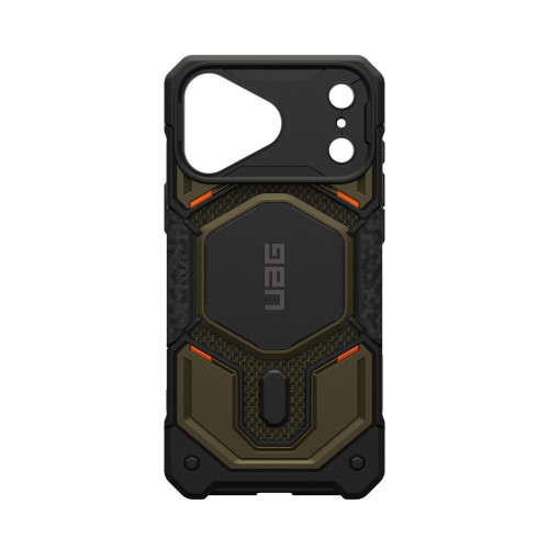 UAG Monarch Pro - etui do iPhone 18 Pro Max / 17 Pro Max kompatybilne z MagSafe (kevlar element green)