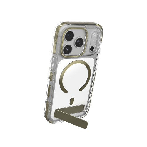 ZAGG Santa Cruz Snap KS Metallic - etui do iPhone 18 Pro / 17 Pro kompatybilne z MagSafe (gold), widok 4