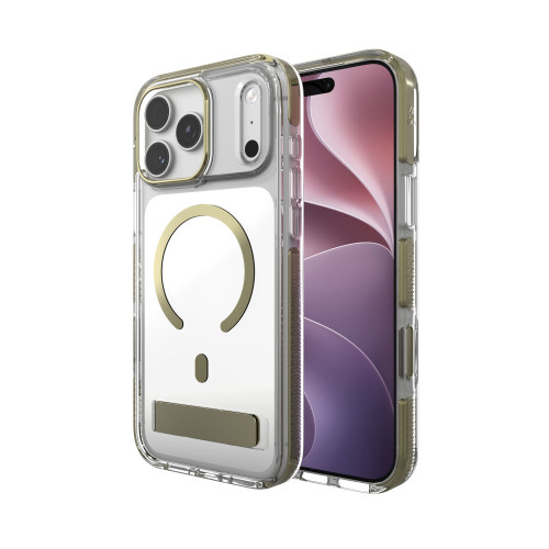ZAGG Santa Cruz Snap KS Metallic - etui do iPhone 18 Pro Max / 17 Pro Max kompatybilne z MagSafe (gold), view 2