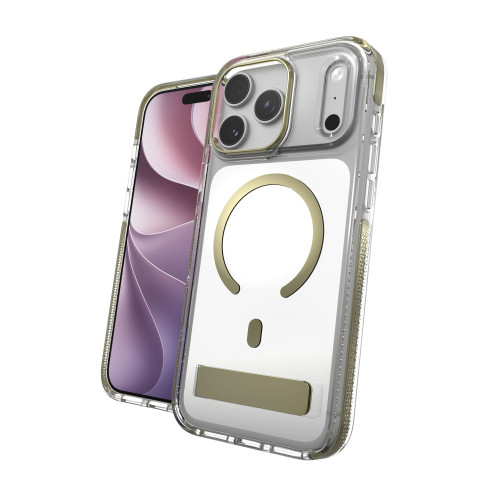 ZAGG Santa Cruz Snap KS Metallic - etui do iPhone 18 Pro Max / 17 Pro Max kompatybilne z MagSafe (gold), view 4