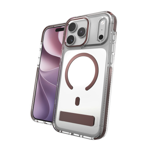 ZAGG Santa Cruz Snap KS Metallic - etui do iPhone 18 Pro Max / 17 Pro Max kompatybilne z MagSafe (burnt copper)