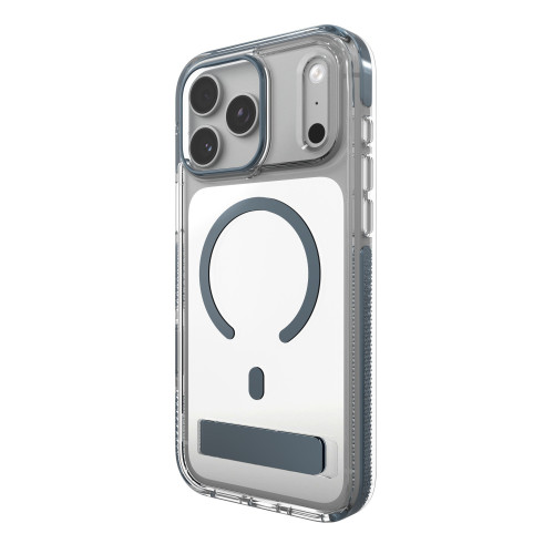 ZAGG Santa Cruz Snap KS Metallic - etui do iPhone 18 Pro Max / 17 Pro Max kompatybilne z MagSafe (blue shimmer)