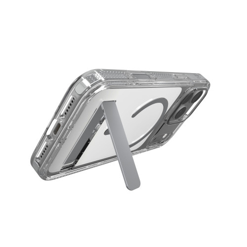 ZAGG Santa Cruz Snap KS Metallic - etui do iPhone 18 Pro Max / 17 Pro Max kompatybilne z MagSafe (silver), widok 4