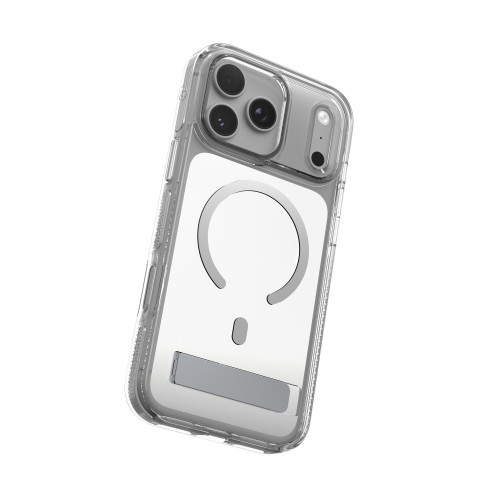 ZAGG Santa Cruz Snap KS Metallic - etui do iPhone 18 Pro Max / 17 Pro Max kompatybilne z MagSafe (silver), widok 6