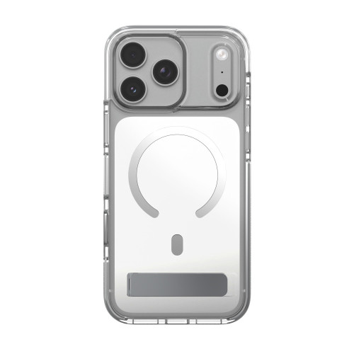 ZAGG Santa Cruz Snap KS Metallic - etui do iPhone 18 Pro Max / 17 Pro Max kompatybilne z MagSafe (silver), widok 7