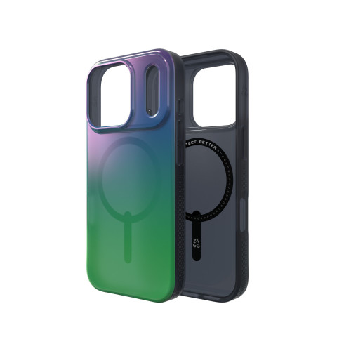 ZAGG Milan Snap - etui do iPhone 18 Pro / 17 Pro kompatybilne z MagSafe (raven feather), widok 7