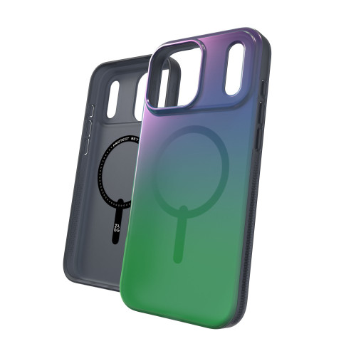 ZAGG Milan Snap - etui do iPhone 18 Pro Max / 17 Pro Max kompatybilne z MagSafe (raven feather), widok 6
