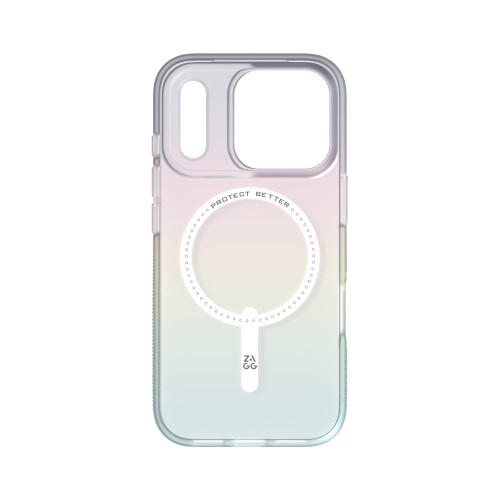 ZAGG Milan Snap - etui do iPhone 18 Pro / 17 Pro kompatybilne z MagSafe (iridescent), widok 3