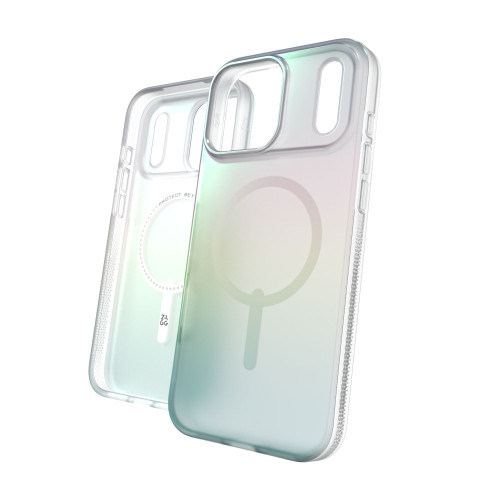 ZAGG Milan Snap - etui do iPhone 18 Pro Max / 17 Pro Max kompatybilne z MagSafe (iridescent), widok 6