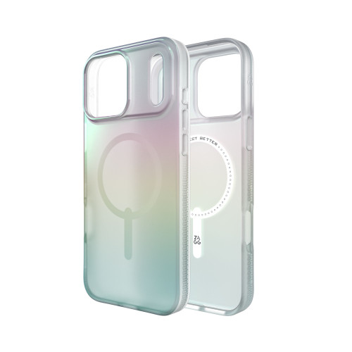 ZAGG Milan Snap - etui do iPhone 18 Pro Max / 17 Pro Max kompatybilne z MagSafe (iridescent), widok 7