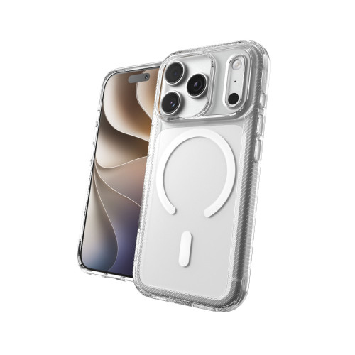 ZAGG Luxe Snap - etui do iPhone 18 Pro / 17 Pro kompatybilne z MagSafe (clear), widok 3