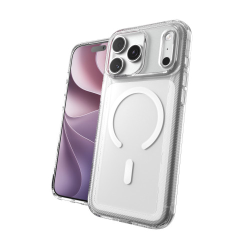 ZAGG Luxe Snap - etui do iPhone 18 Pro Max / 17 Pro Max kompatybilne z MagSafe (clear), widok 5