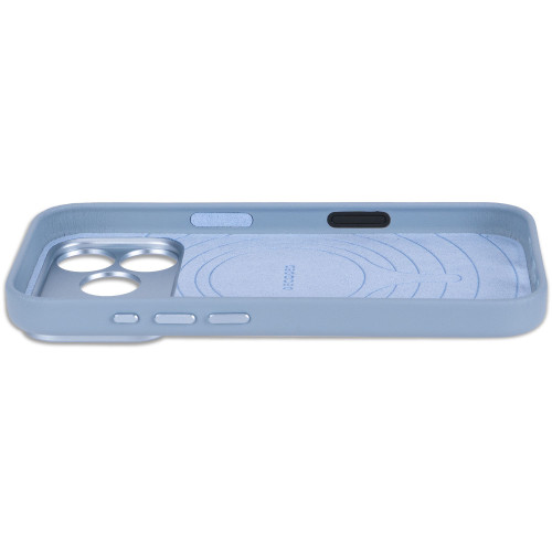 Decoded Leather Backcover - skórzane etui do iPhone 18 Pro / 17 Pro kompatybilne z MagSafe (sky blue), view 6