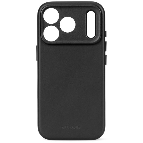 Decoded Leather Backcover - skórzane etui do iPhone 18 Pro Max / 17 Pro Max kompatybilne z MagSafe (black), Ansicht 8