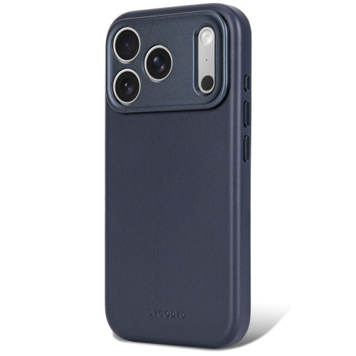Decoded Leather Backcover - skórzane etui do iPhone 18 Pro Max / 17 Pro Max kompatybilne z MagSafe (midnight), widok 7